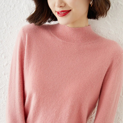 Basic Half-High Collar Sweater