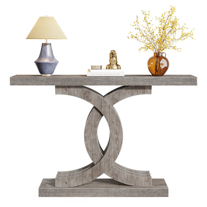 Wooden Accent Hallway Table