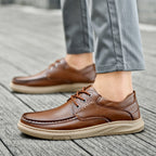 Split Leather Business Shoes