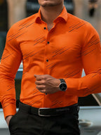 Men's Printed Casual Shirt