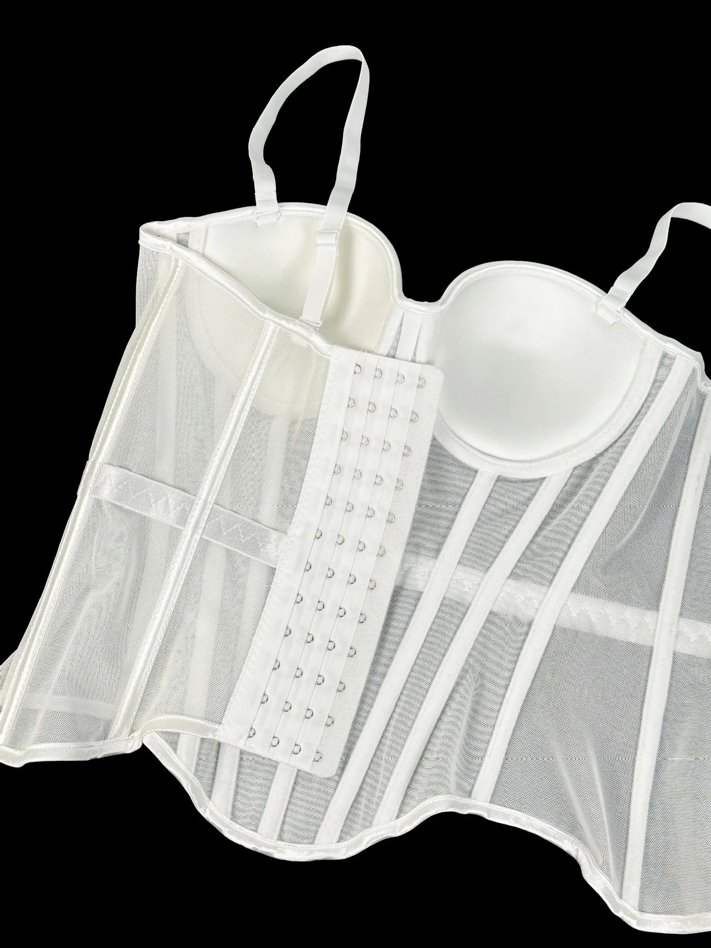 Transparent Mesh Sexy Corset