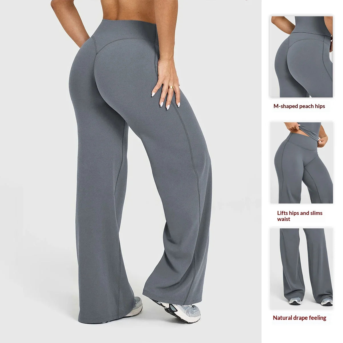 Naked-Feel Straight-Leg Yoga Pants