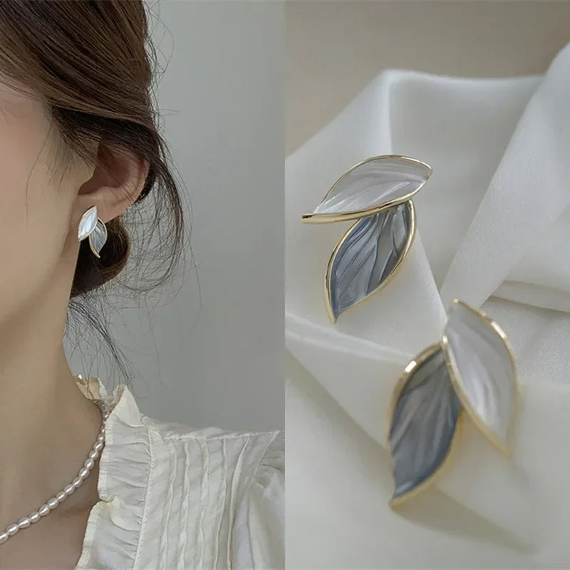 Sweet Leaf Earrings for Women