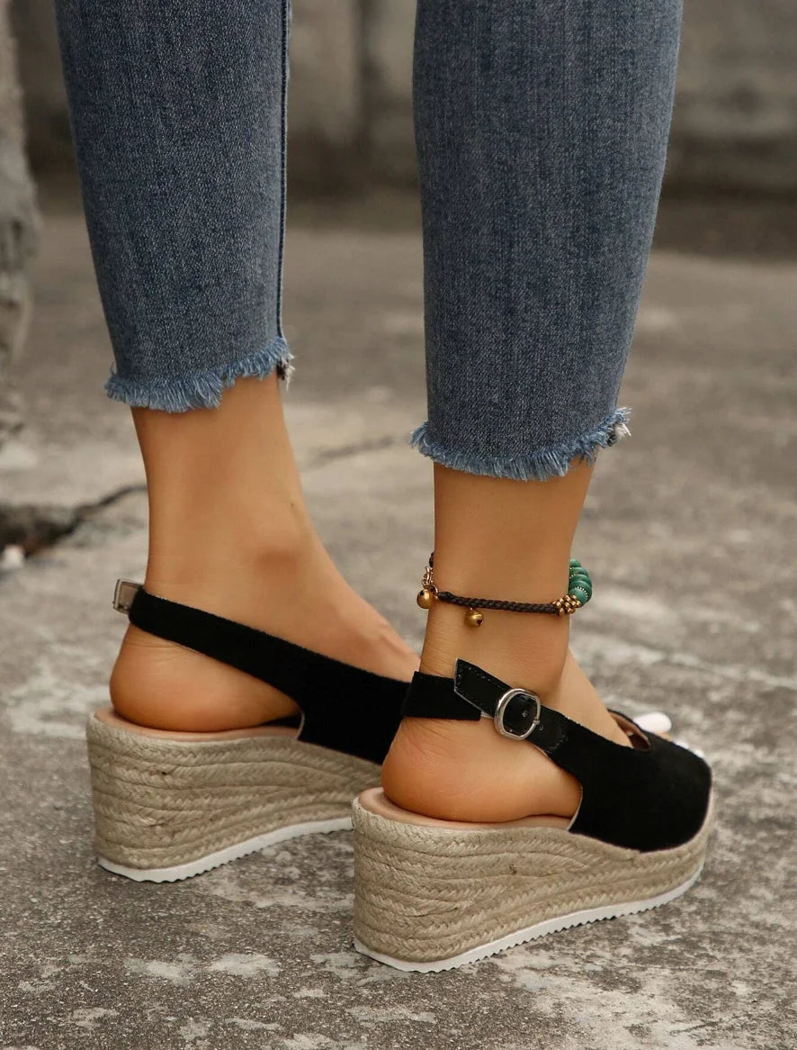 Women Wedge Peep Toe Sandals