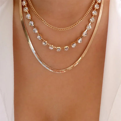 Multilevel Hip Hop Necklace