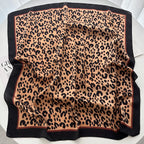 Floral Satin 70cm Square Scarf