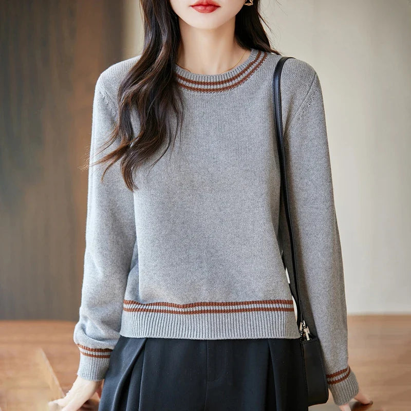 Cotton Patchwork Pullover