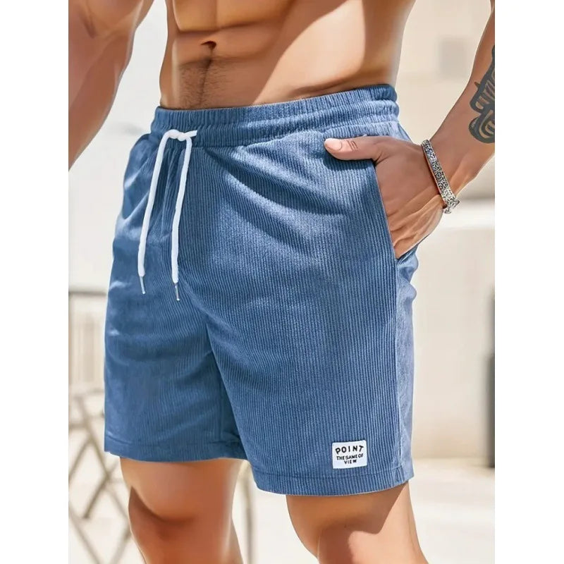 Corduroy Sweatpants Beach Shorts