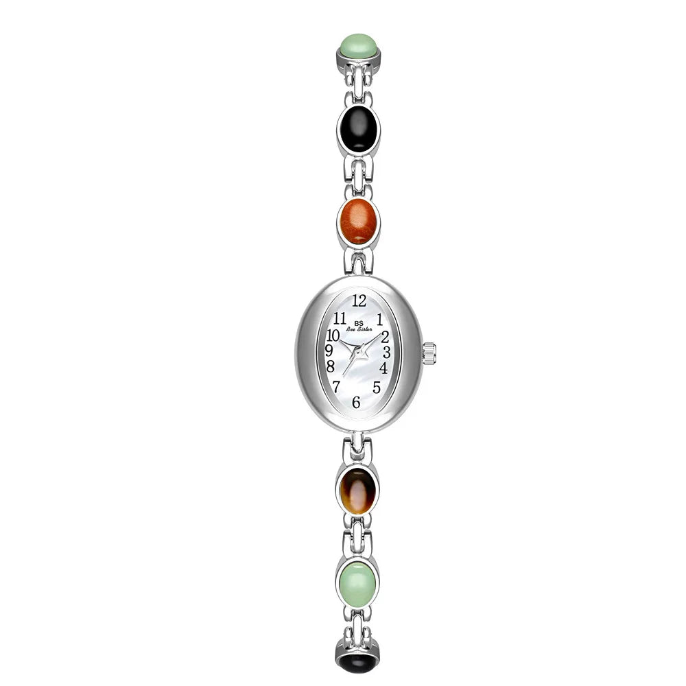 Jade Oval Watch