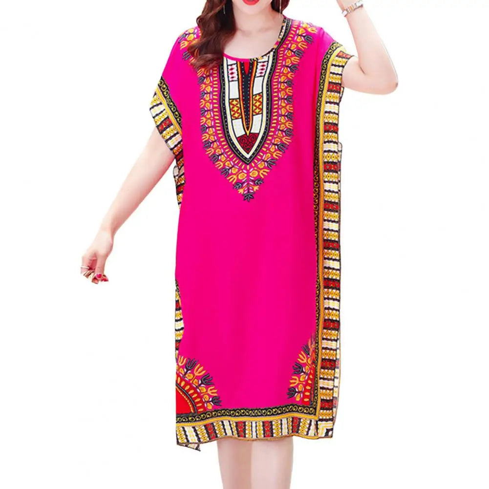 Ethnic Style Women’s Midi Dress