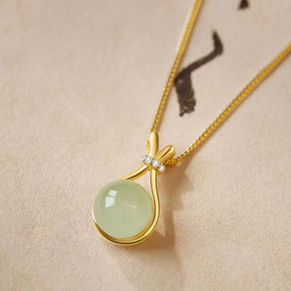 Retro Style Jade Pendant