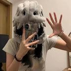 Dinosaur Skeleton Plush Costume