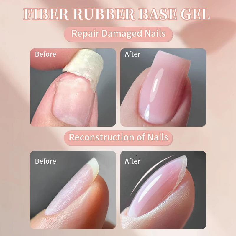 BORN PRETTY Fiber Rubber Base