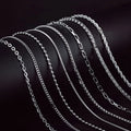 Eight-Piece Steel Necklace Set