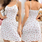 Floral Lace Camisole Nightgown