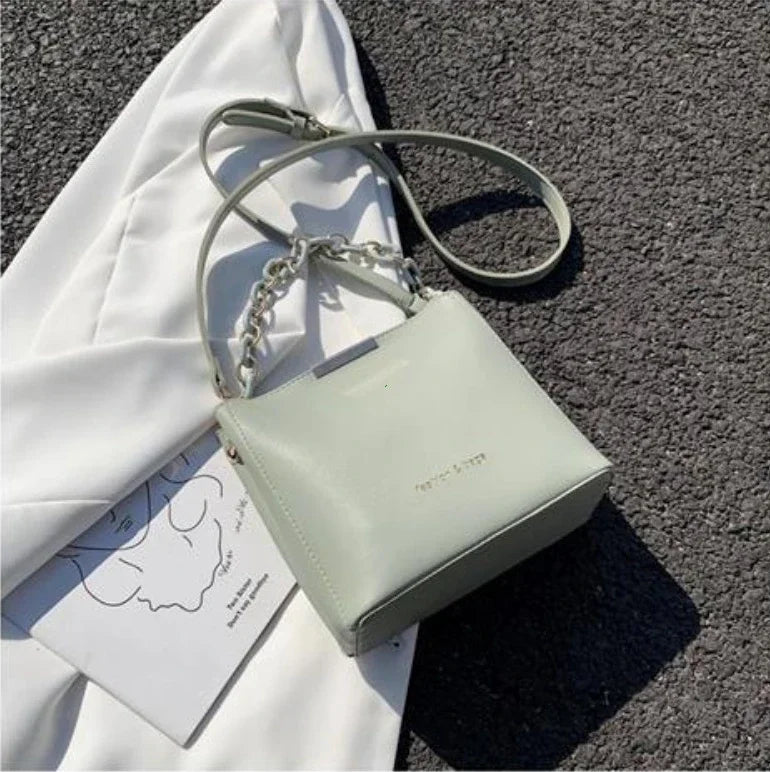 Women's Leather Chain Bag