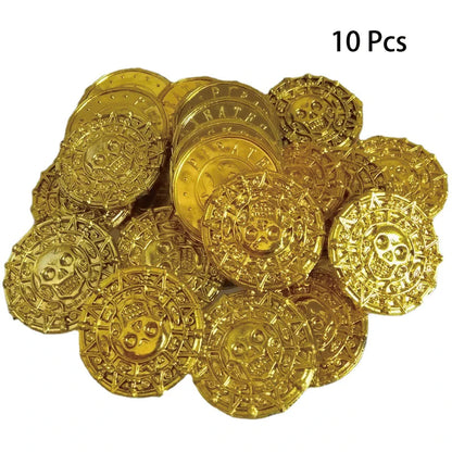 Halloween Pirate Gold Coins