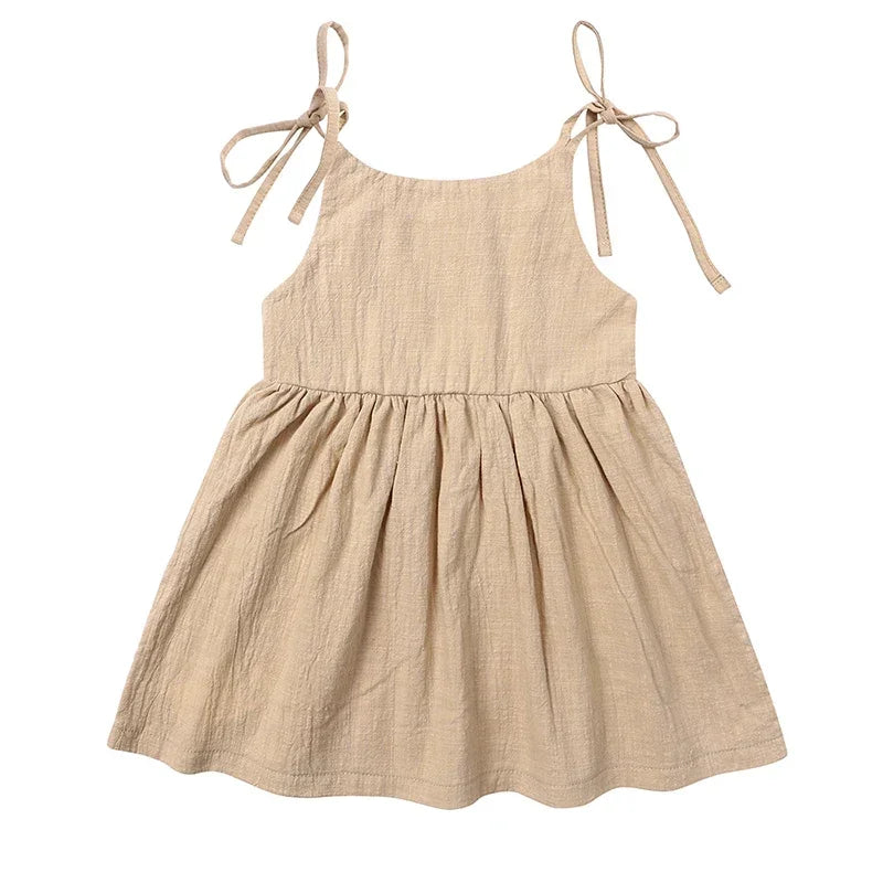 Sleeveless Baby Girl Dress