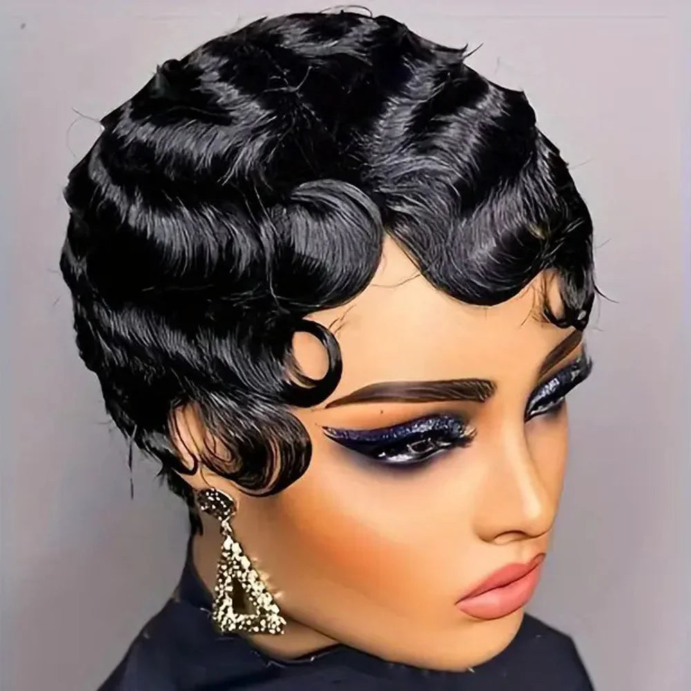 Short Ocean Wave Wig