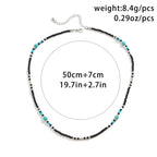 Salircon Rice Bead Necklace
