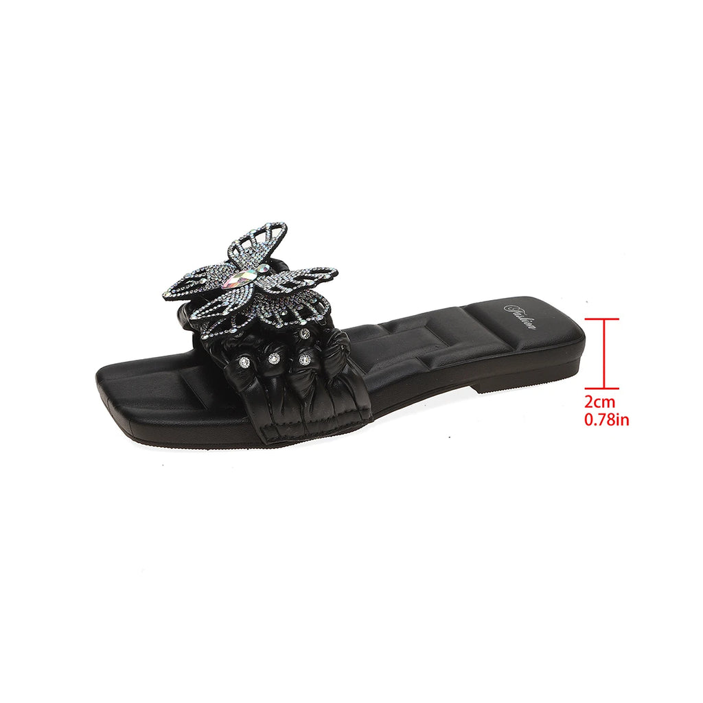 Concise PU Summer Slippers