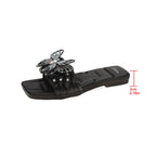 Concise PU Summer Slippers