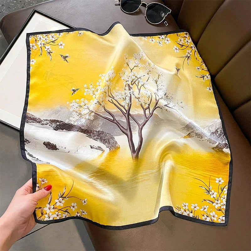 Real Silk 53cm Square Scarf