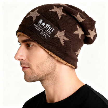 Autumn Star Knit Beanie