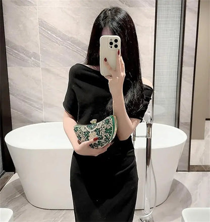 Rhinestone Evening Clutch Bag