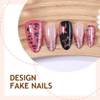 Y2K Pink Zebra Leopard Press