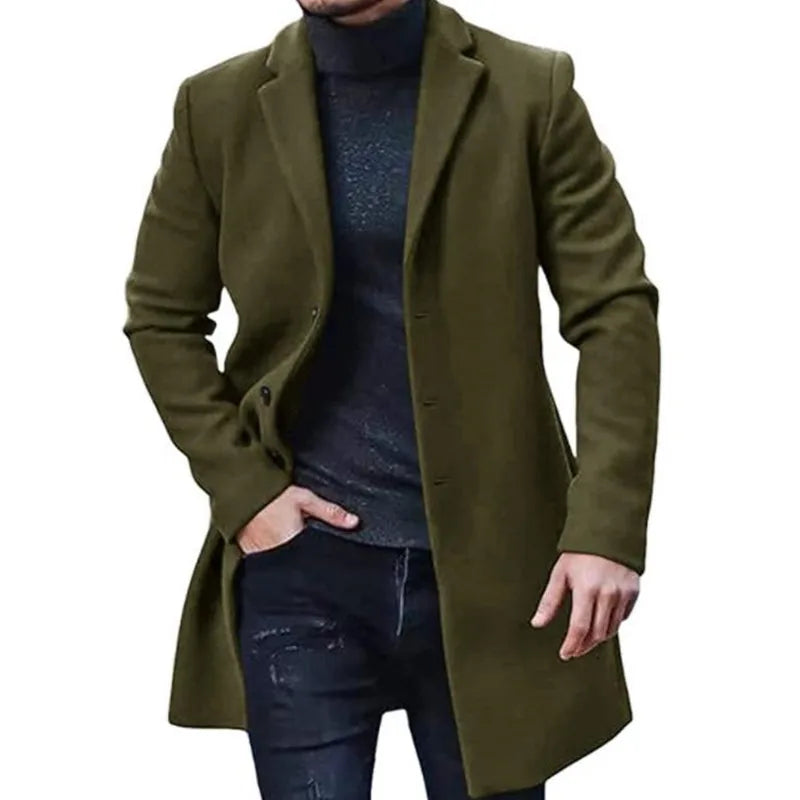 Men's Wool Streetwear Jacket