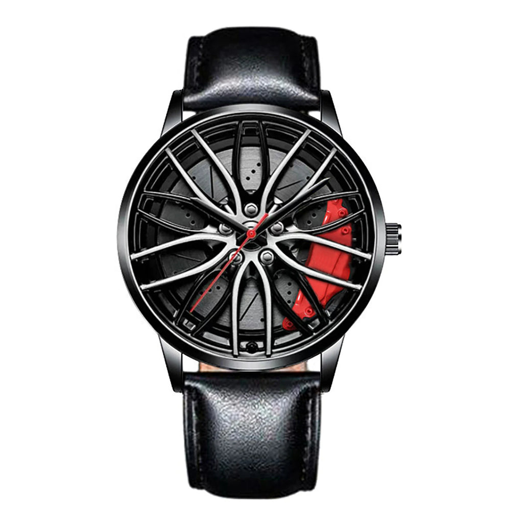 Luxfacigoo Car Wheel Quartz Watch
