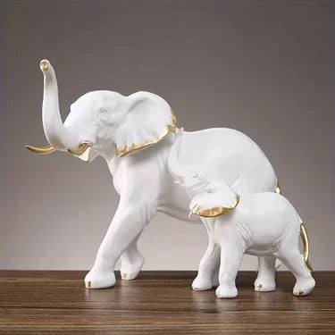 Modern Resin Elephant Statue