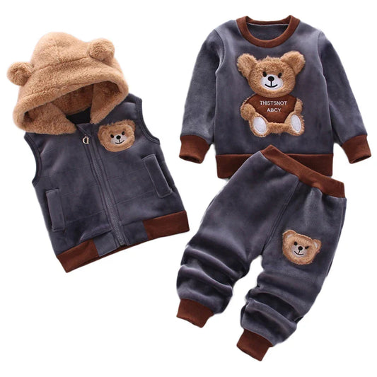 Baby Winter 3-Piece Outfit Set