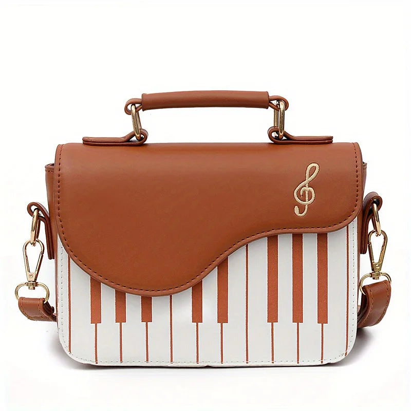 Piano Shape Shoulder Bag