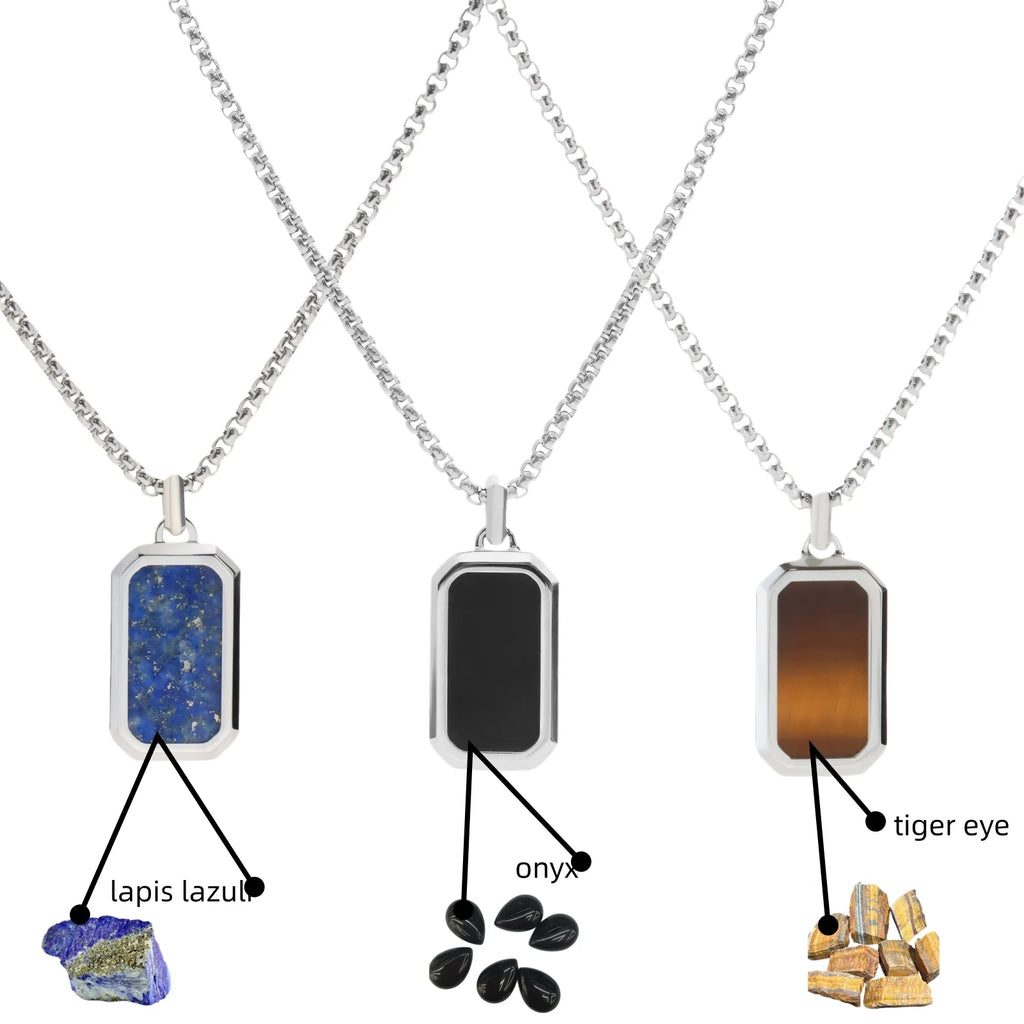 Chamica Lapis Onyx Necklace