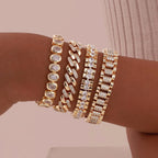 Gold Copper Chain Bracelet