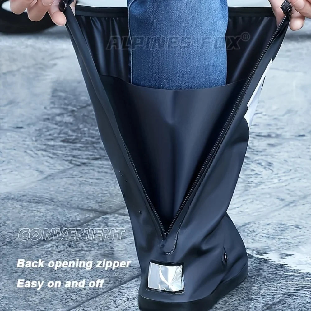 Motorcycle High-Tube Rain Boots
