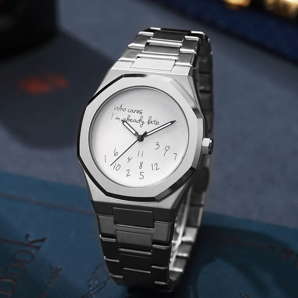 MOBANGTUO Arabic Digital Steel Watch
