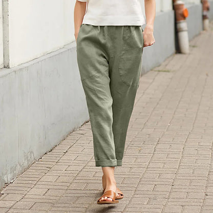 Women's Cotton Casual Pants