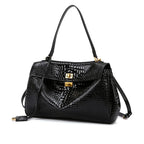 Large Capacity PU Leather Tote Bag