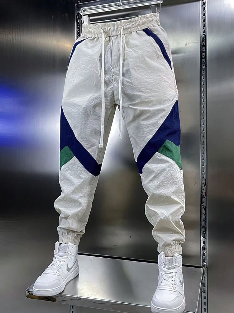 Loose Patchwork Harem Pants