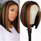 High Density Straight Human Hair Wigs