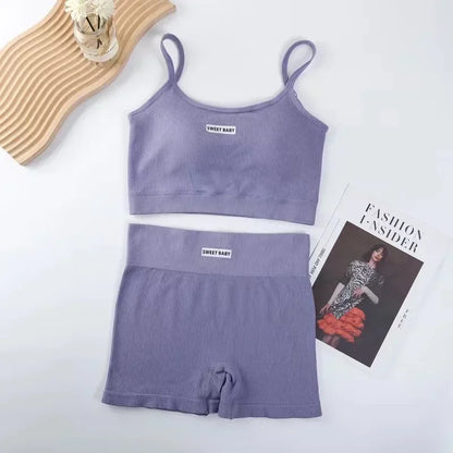 Summer Camisole Bra Suit