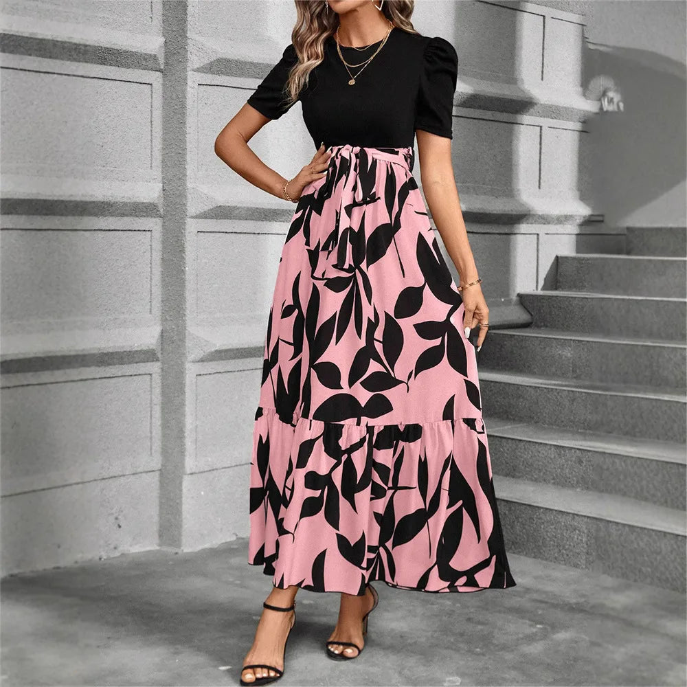 Elegant Floral Maxi Dress