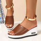Back Strap Summer Sandals