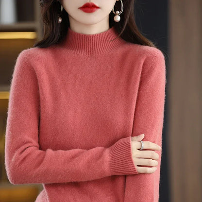 Basic Half-High Collar Sweater