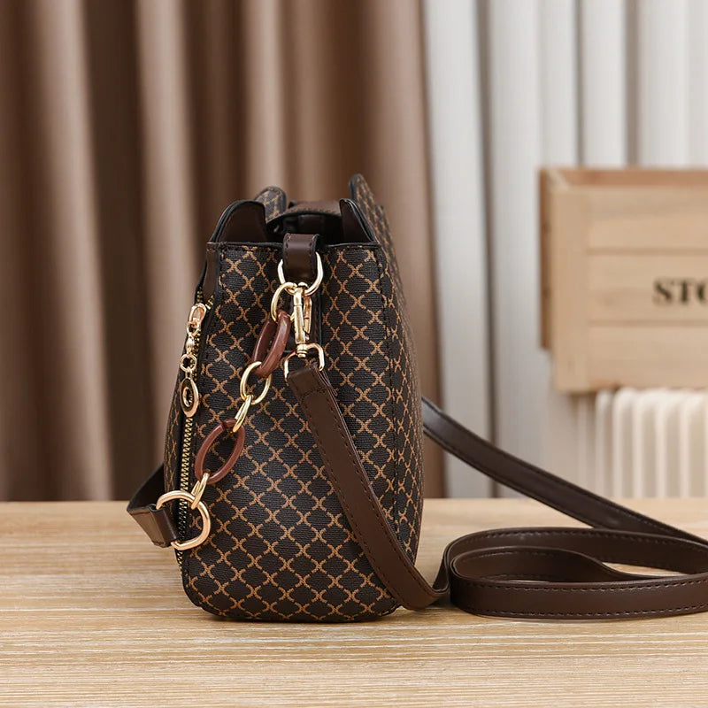 Luxury Monogram Shoulder Bag
