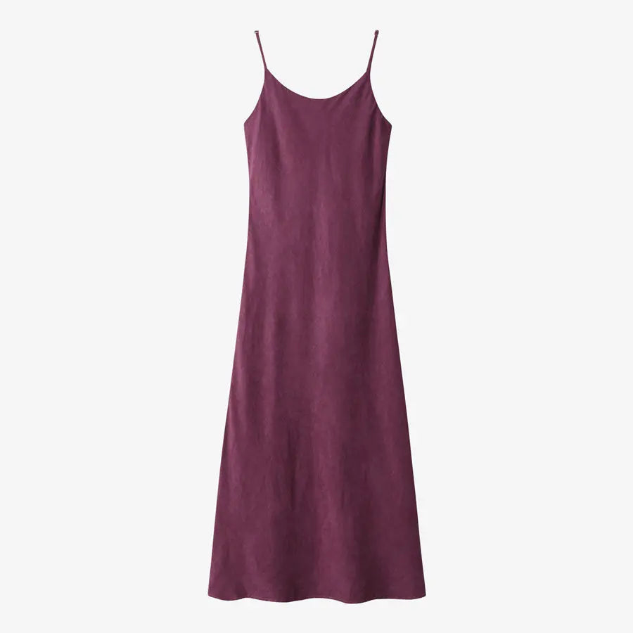 Knitted Top with Cupro Strap Dress