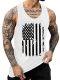 Street Graffiti Print Tank Top